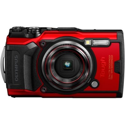 Olympus Tough TG-6 Digital Camera (Red)